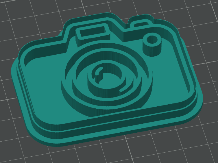 Ausstechform-Set – Kamera (STL, 2-teilig)