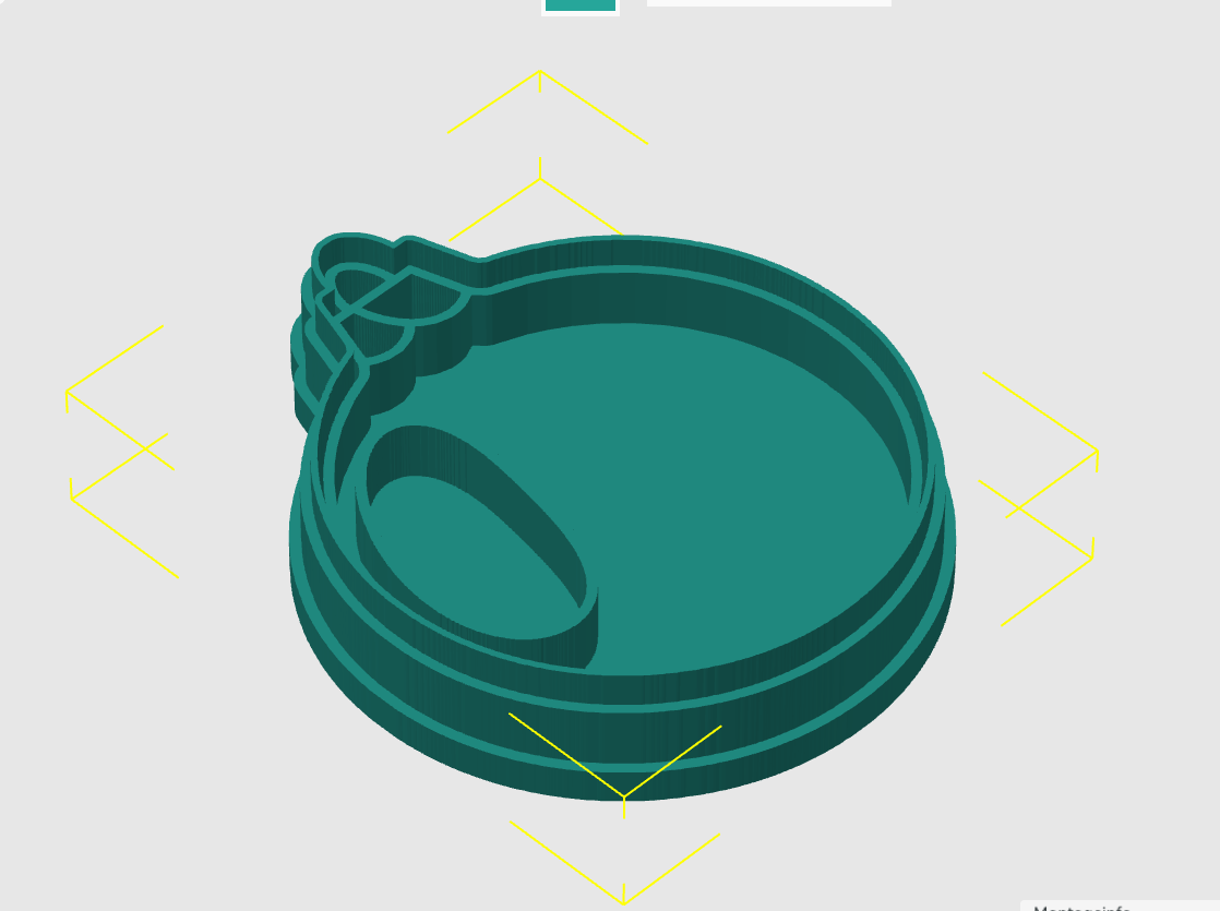 Ausstechform-Set – Christbaumkugel (Variante) (STL, 2‑teilig) – Cutter/Imprint Vorschau