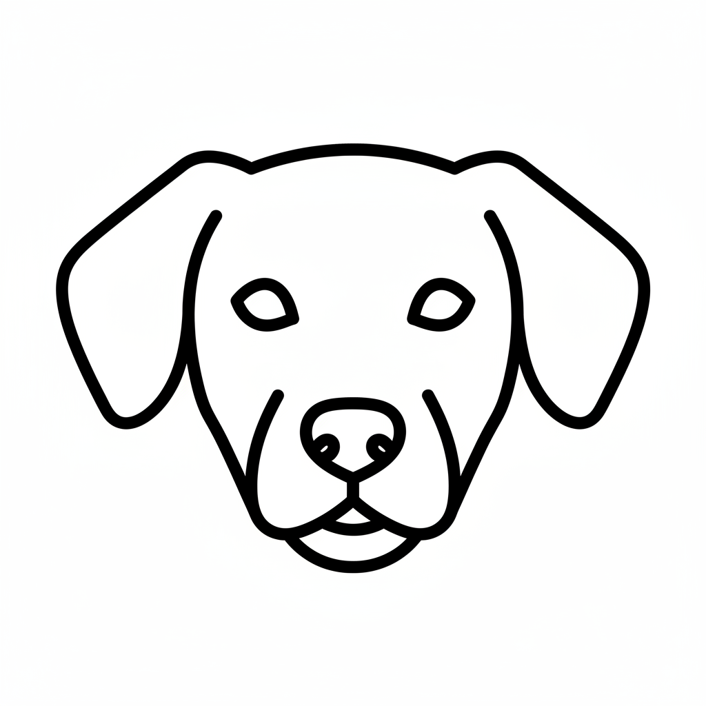 Ausstechform Doghead – STL Cookie Cutter Set (2‑teilig)