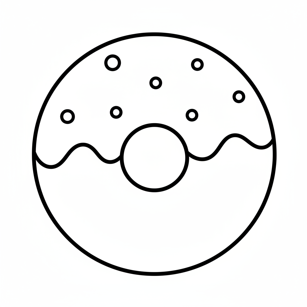 Ausstechform Donut – STL Cookie Cutter Set (2‑teilig)