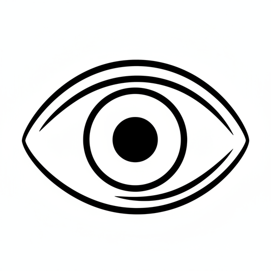 Ausstechform-Set – Auge (STL, 2‑teilig) – Produktbild
