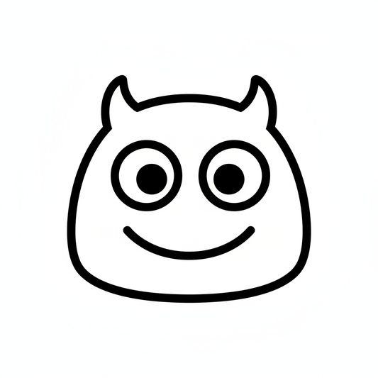Ausstechform-Set – Monster-Gesicht (STL, 2‑teilig) – Produktbild
