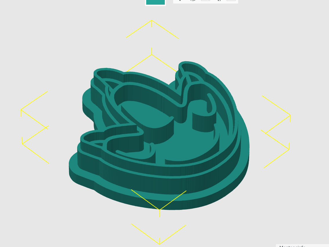 Ausstechform-Set – Pfote (STL, 2-teilig)