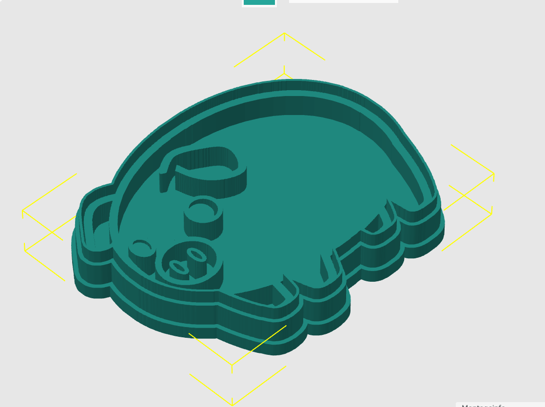 Ausstechform-Set – Schwein (STL, 2‑teilig) – Cutter/Imprint Vorschau