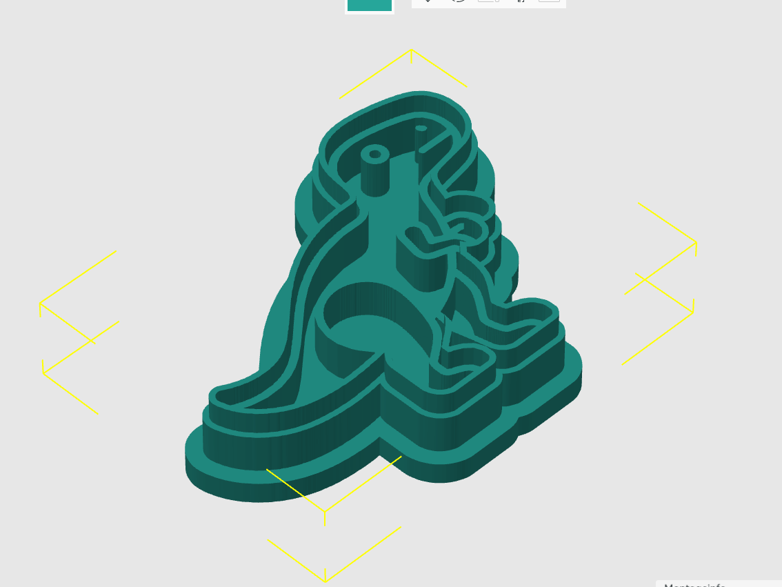 Ausstechform-Set – T-rex (STL, 2-teilig)