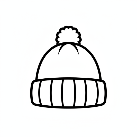 Ausstechform-Set – Wintermütze (STL, 2‑teilig) – Produktbild