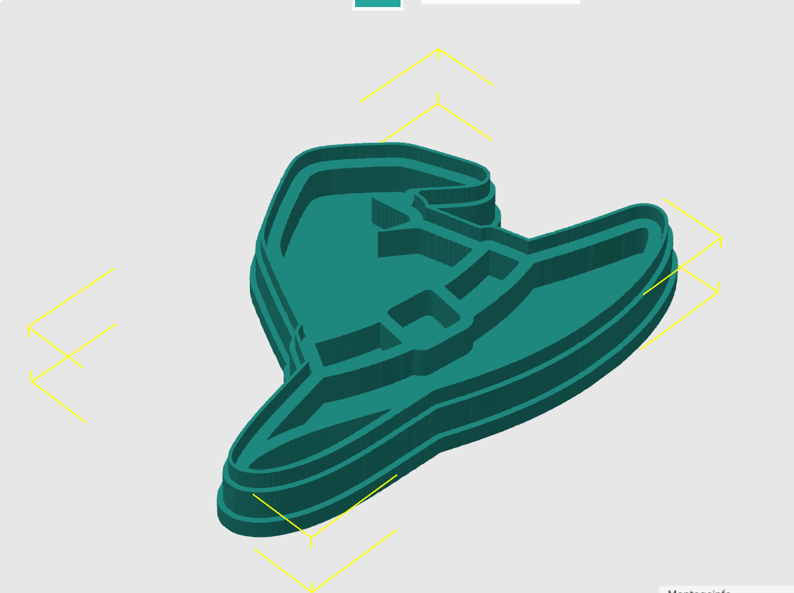 Ausstechform-Set – Hexenhut (STL, 2‑teilig) – Cutter/Imprint Vorschau