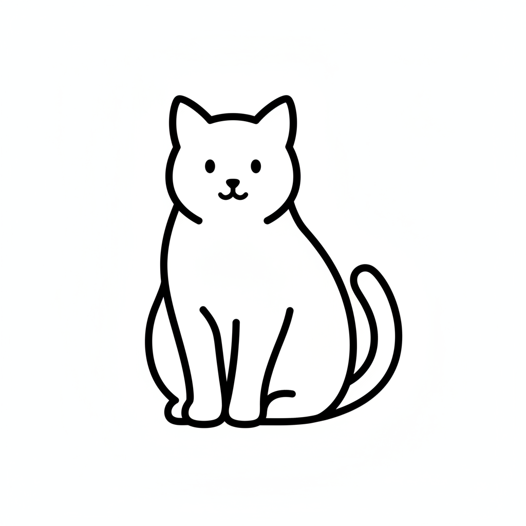 Ausstechform Katze – STL Cookie Cutter Set (2‑teilig)