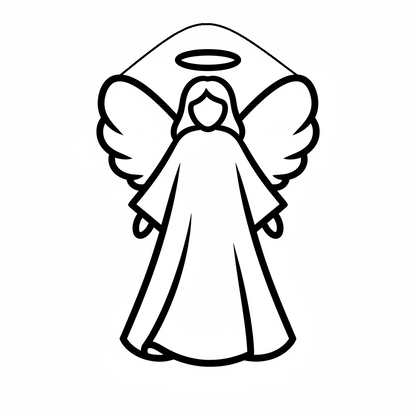 Ausstechform-Set – Engel (STL, 2‑teilig) – Produktbild