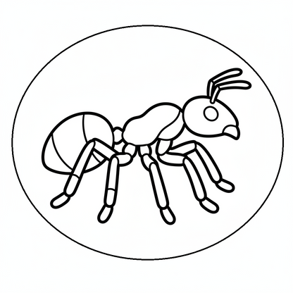 Ausstechform-Set – Ameise (STL, 2‑teilig) – Produktbild