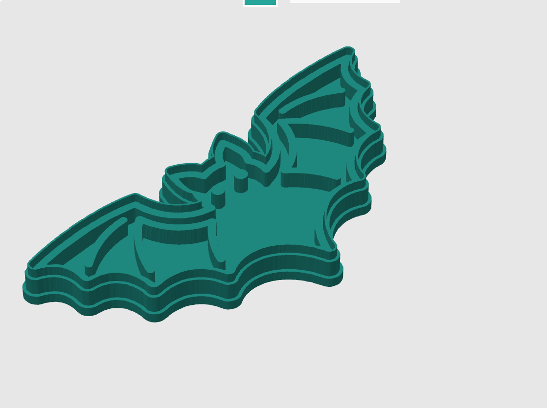 Ausstechform-Set – Fledermaus (STL, 2‑teilig) – Cutter/Imprint Vorschau