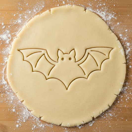 Ausstechform-Set – Fledermaus (STL, 2‑teilig) – Rohling