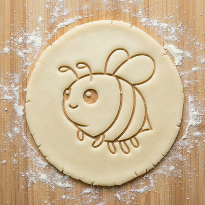 Ausstechform-Set – Biene (STL, 2‑teilig) – Rohling