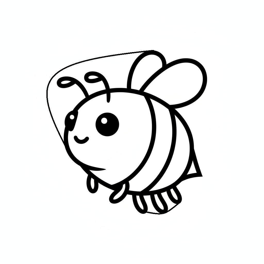 Ausstechform-Set – Biene (STL, 2‑teilig) – Produktbild