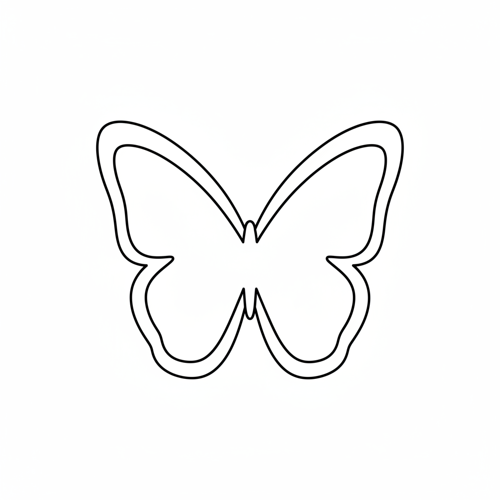 Ausstechform-Set – Schmetterling (STL, 2‑teilig) – Produktbild