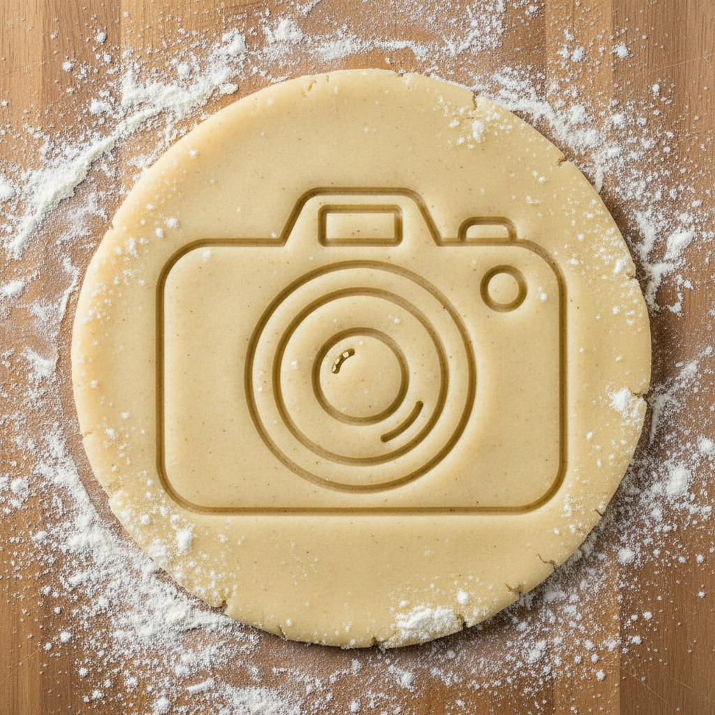 Ausstechform-Set – Kamera (STL, 2-teilig)