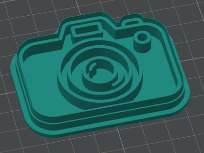 Ausstechform-Set – Kamera (STL, 2-teilig)