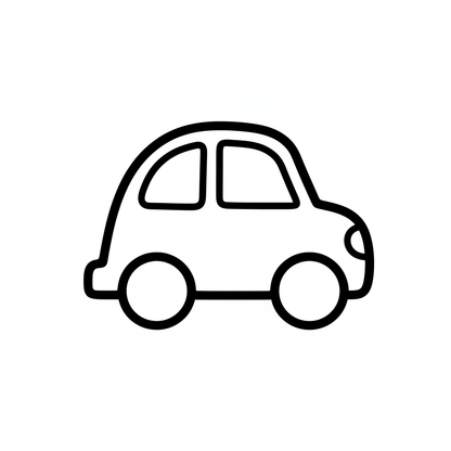 Ausstechform Car – STL Cookie Cutter Set (2‑teilig)