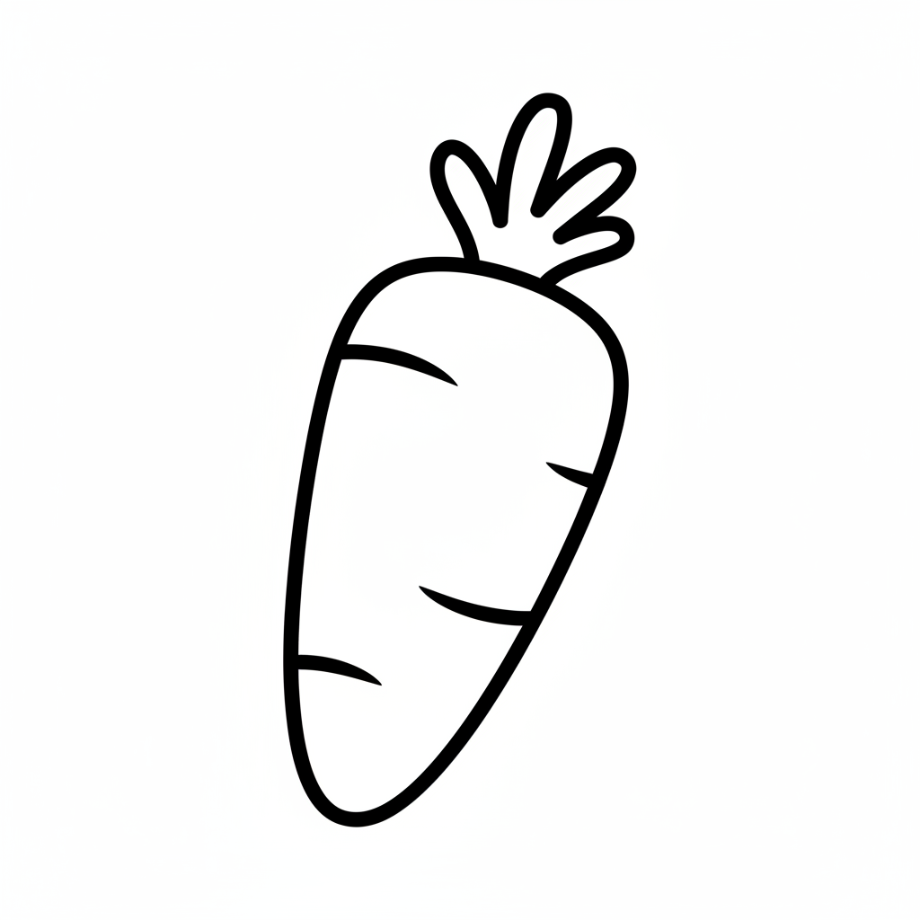 Ausstechform Karotte – STL Cookie Cutter Set (2‑teilig)