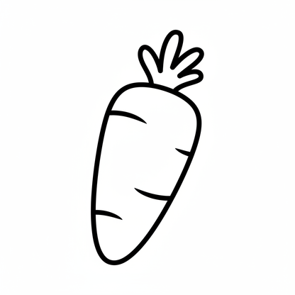 Ausstechform Karotte – STL Cookie Cutter Set (2‑teilig)