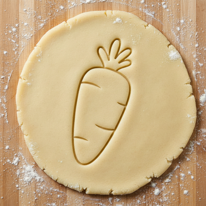 Ausstechform-Set – Karotte (STL, 2-teilig)