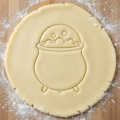 Ausstechform-Set – Kessel (STL, 2‑teilig) – Rohling