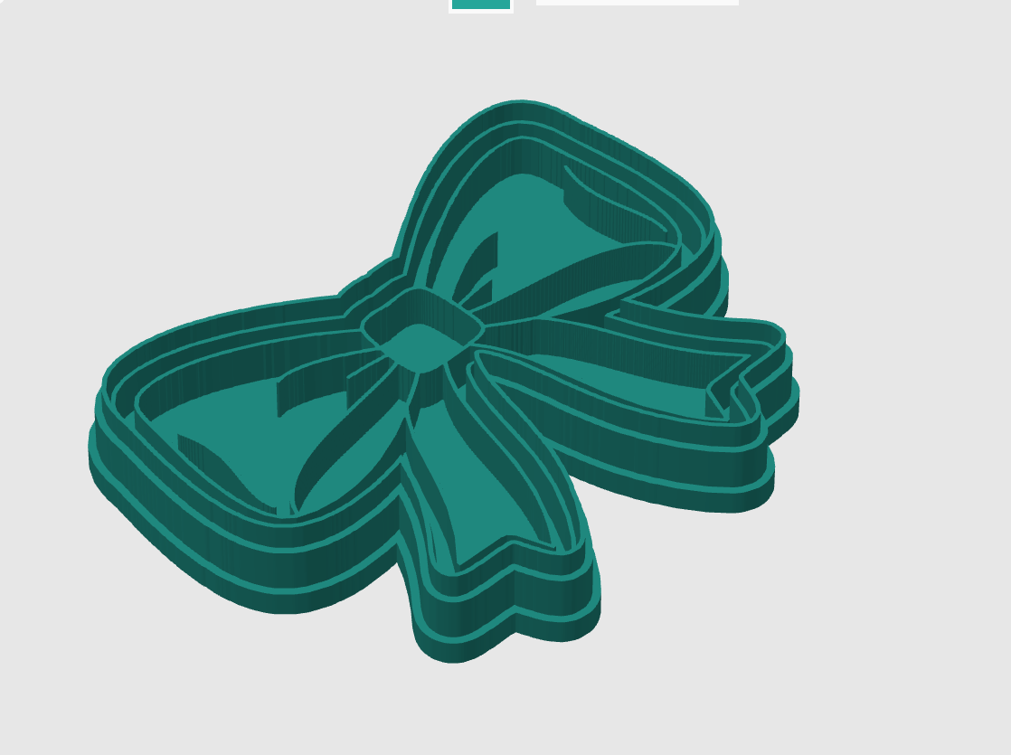 Ausstechform-Set – Weihnachtsband (STL, 2‑teilig) – Cutter/Imprint Vorschau