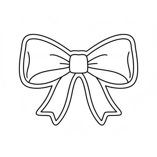 Ausstechform-Set – Weihnachtsband (STL, 2‑teilig) – Produktbild