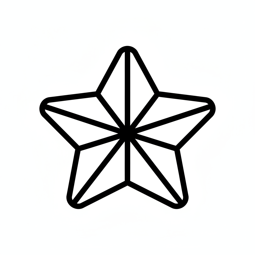 Ausstechform-Set – Weihnachtsstern (STL, 2‑teilig) – Produktbild