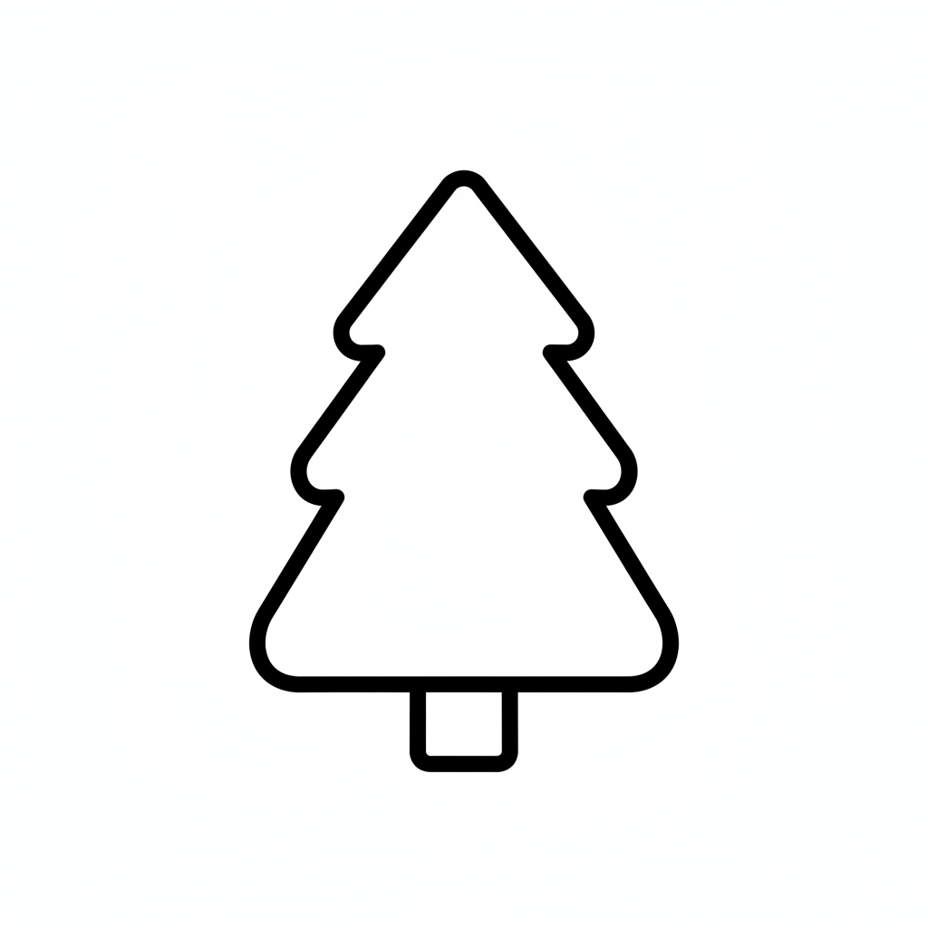 Ausstechform-Set – Weihnachtsbaum (Variante) (STL, 2‑teilig) – Produktbild