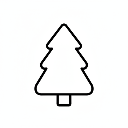 Ausstechform-Set – Weihnachtsbaum (Variante) (STL, 2‑teilig) – Produktbild