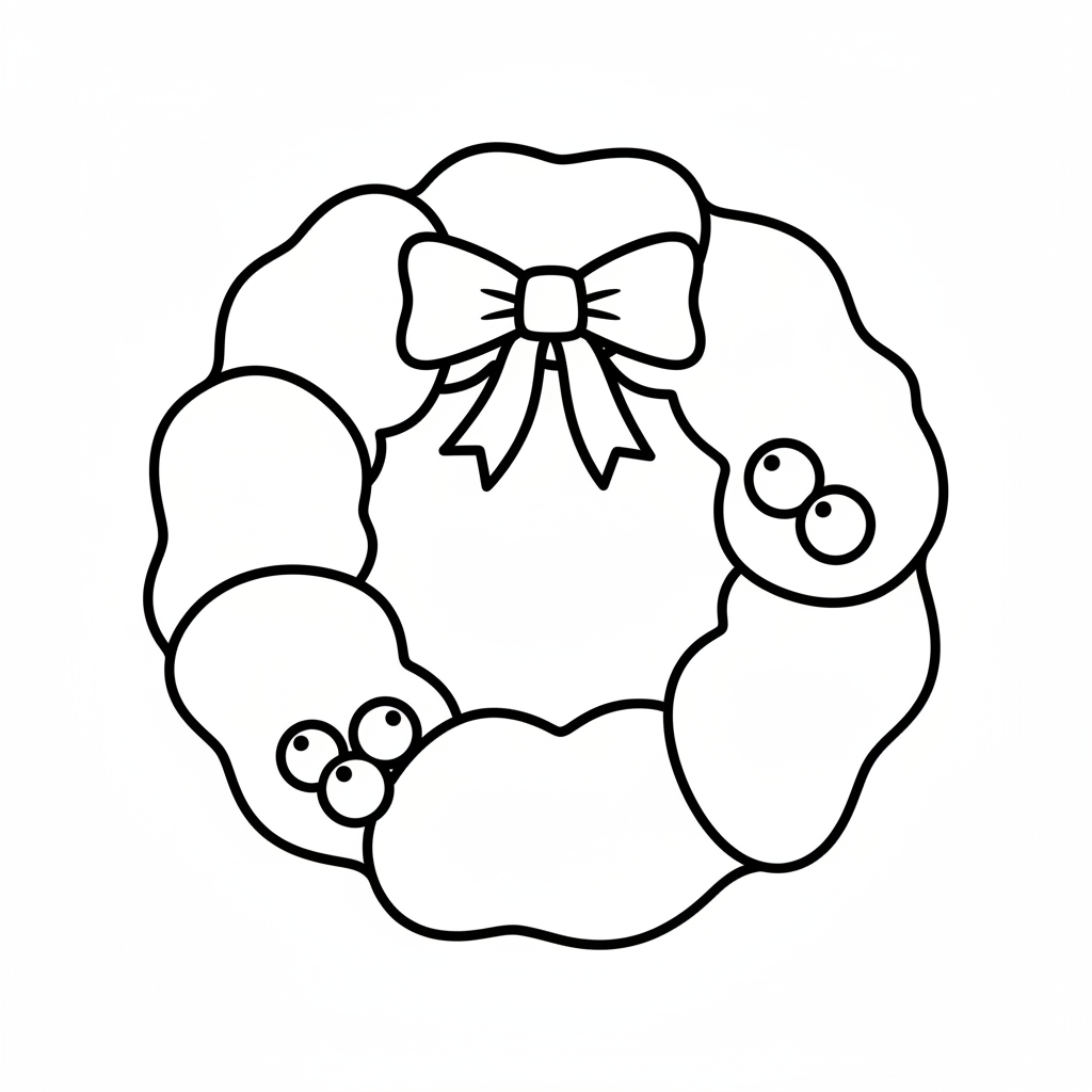 Ausstechform-Set – Weihnachtskranz (STL, 2‑teilig) – Produktbild