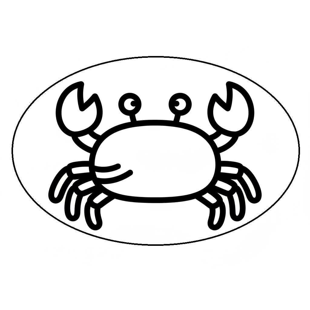 Ausstechform-Set – Krabbe (STL, 2‑teilig) – Produktbild