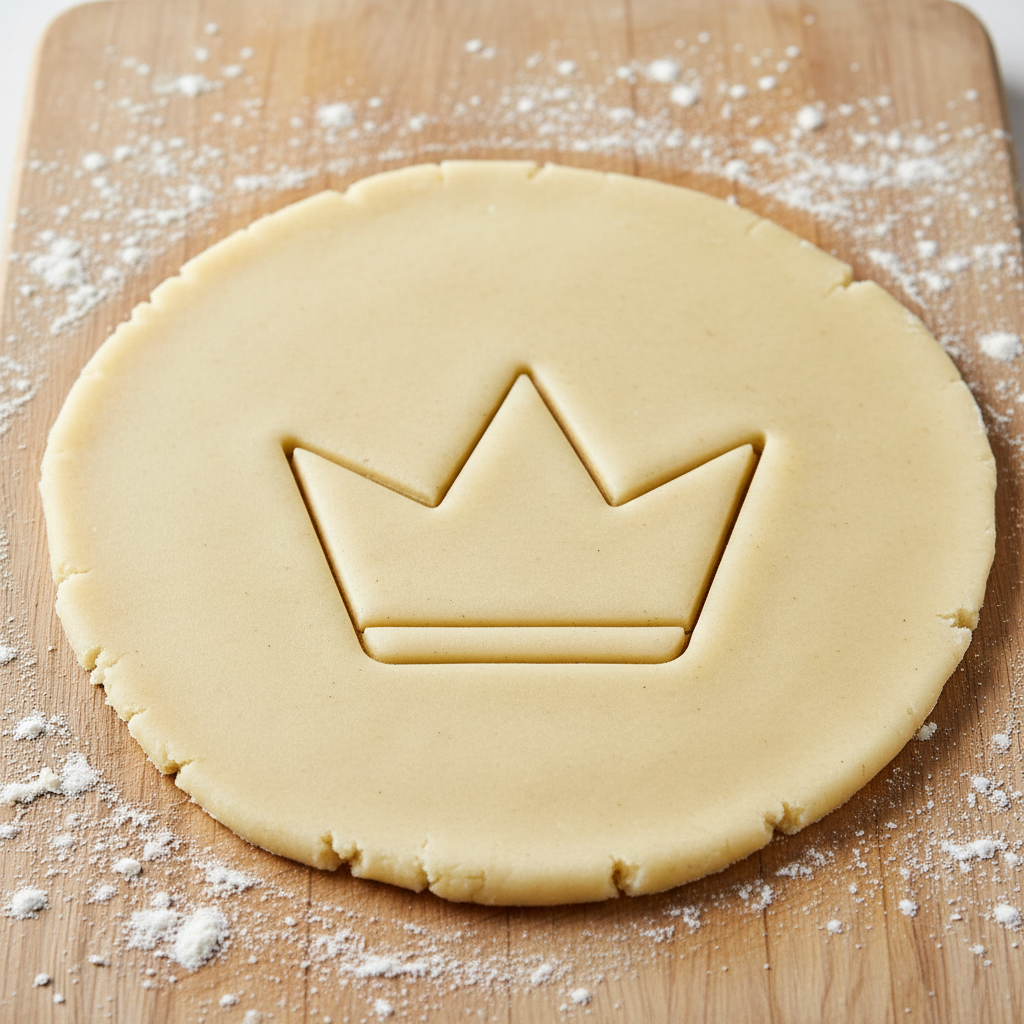 Ausstechform-Set – Krone (STL, 2-teilig)