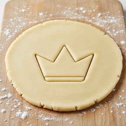 Ausstechform-Set – Krone (STL, 2-teilig)