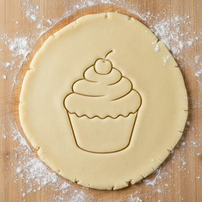 Ausstechform-Set – Cupcake (STL, 2-teilig)