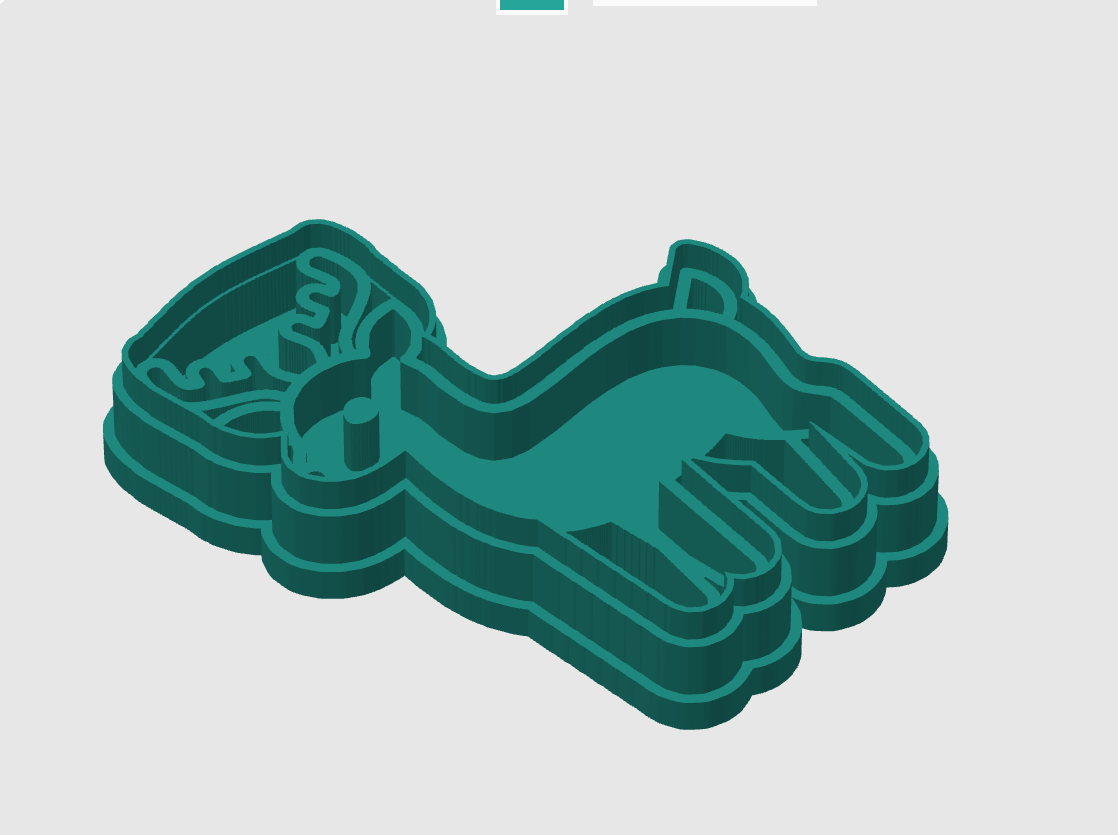 Ausstechform-Set – Hirsch (STL, 2‑teilig) – Cutter/Imprint Vorschau