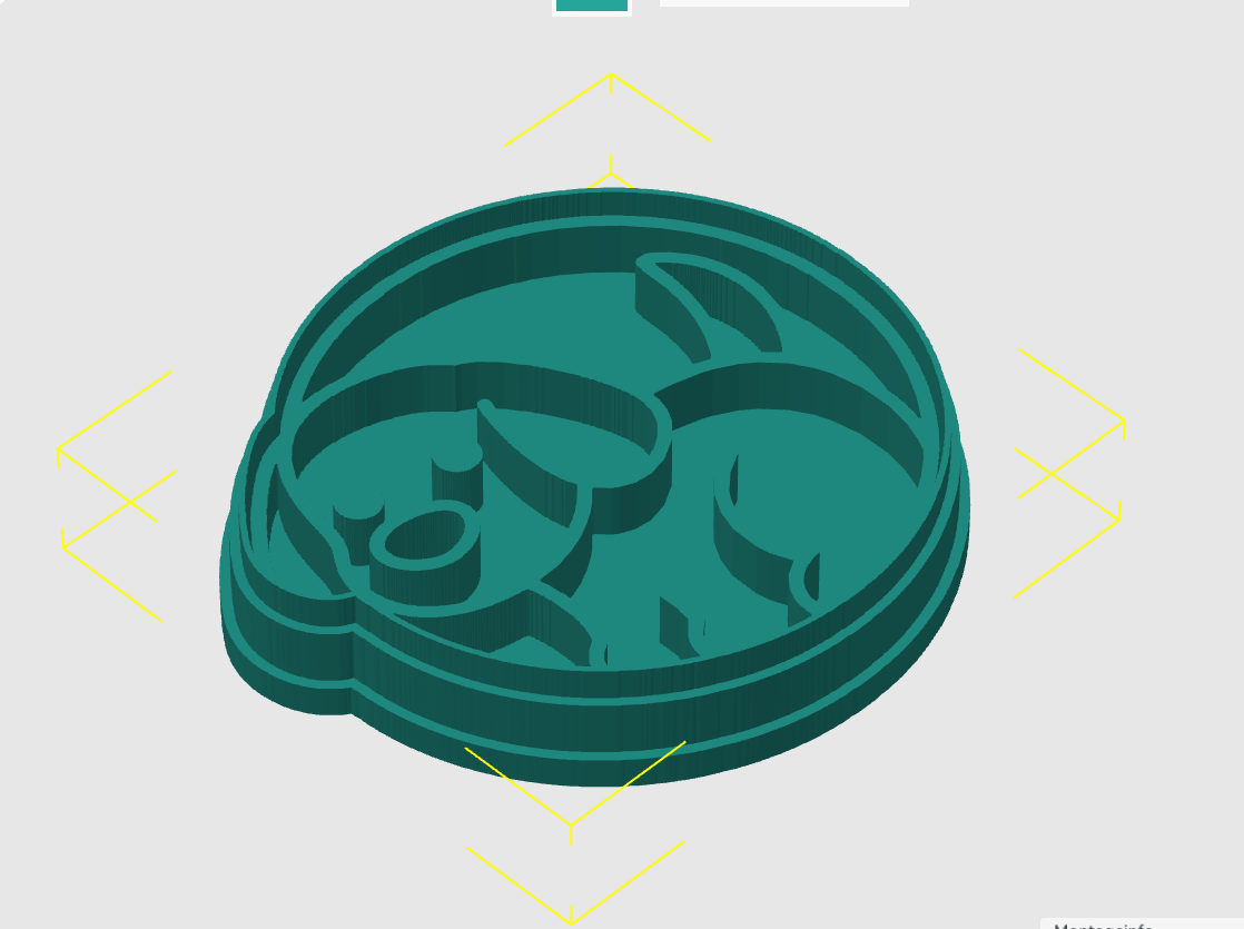 Ausstechform-Set – Hund (STL, 2‑teilig) – Cutter/Imprint Vorschau