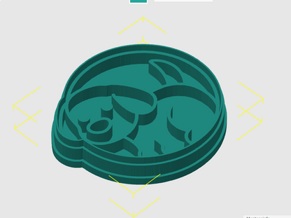 Ausstechform-Set – Hund (STL, 2‑teilig) – Cutter/Imprint Vorschau