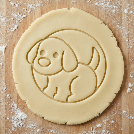 Ausstechform-Set – Hund (STL, 2‑teilig) – Rohling