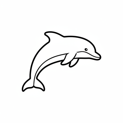 Ausstechform-Set – Delfin (STL, 2‑teilig) – Produktbild