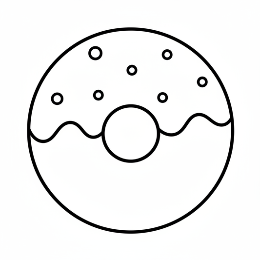 Ausstechform Donut – STL Cookie Cutter Set (2‑teilig)