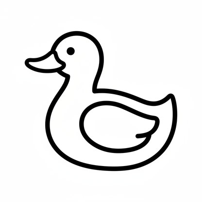 Ausstechform-Set – Ente (STL, 2‑teilig) – Produktbild