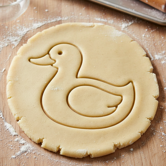 Ausstechform-Set – Ente (STL, 2‑teilig) – Rohling