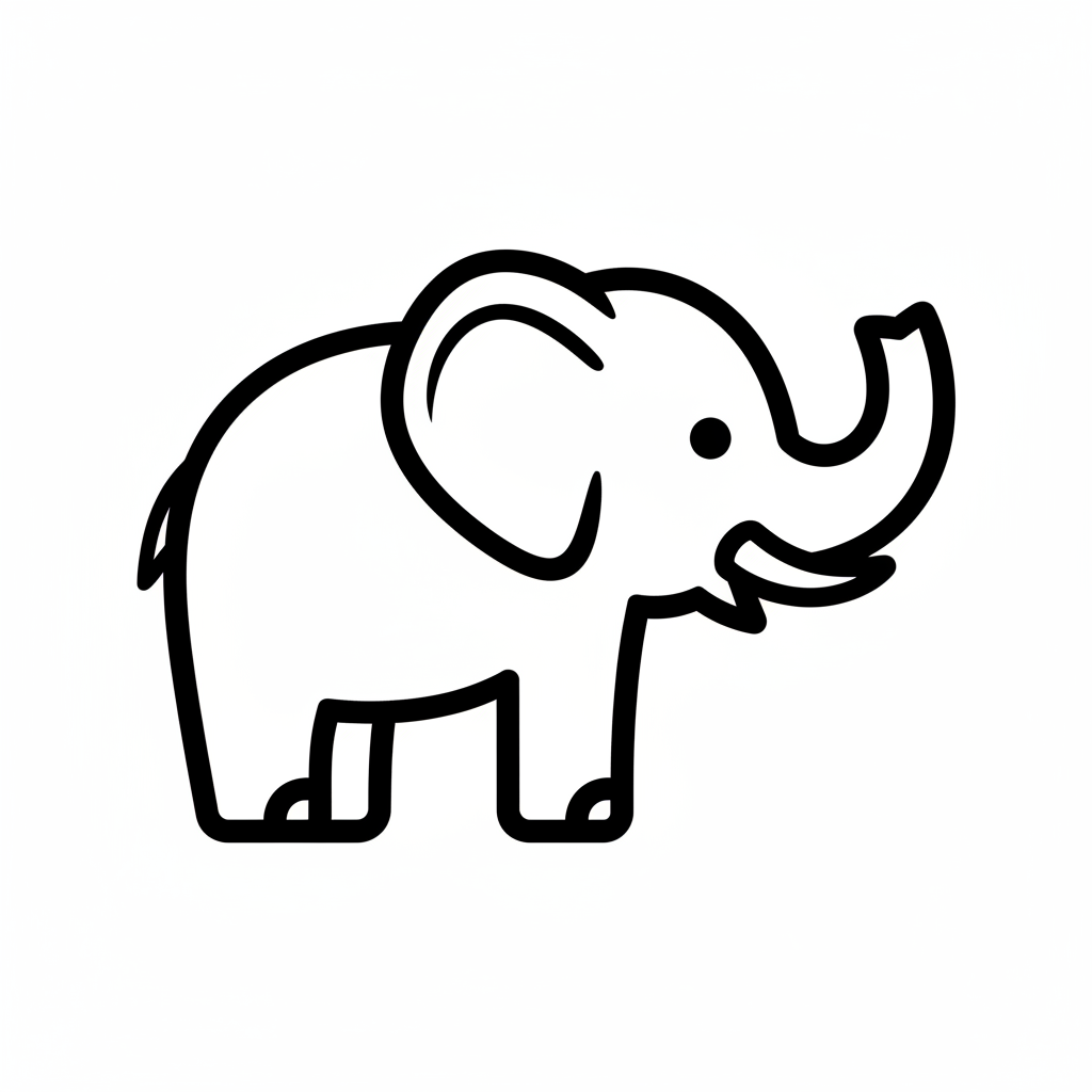 Ausstechform Elefant – STL Cookie Cutter Set (2‑teilig)