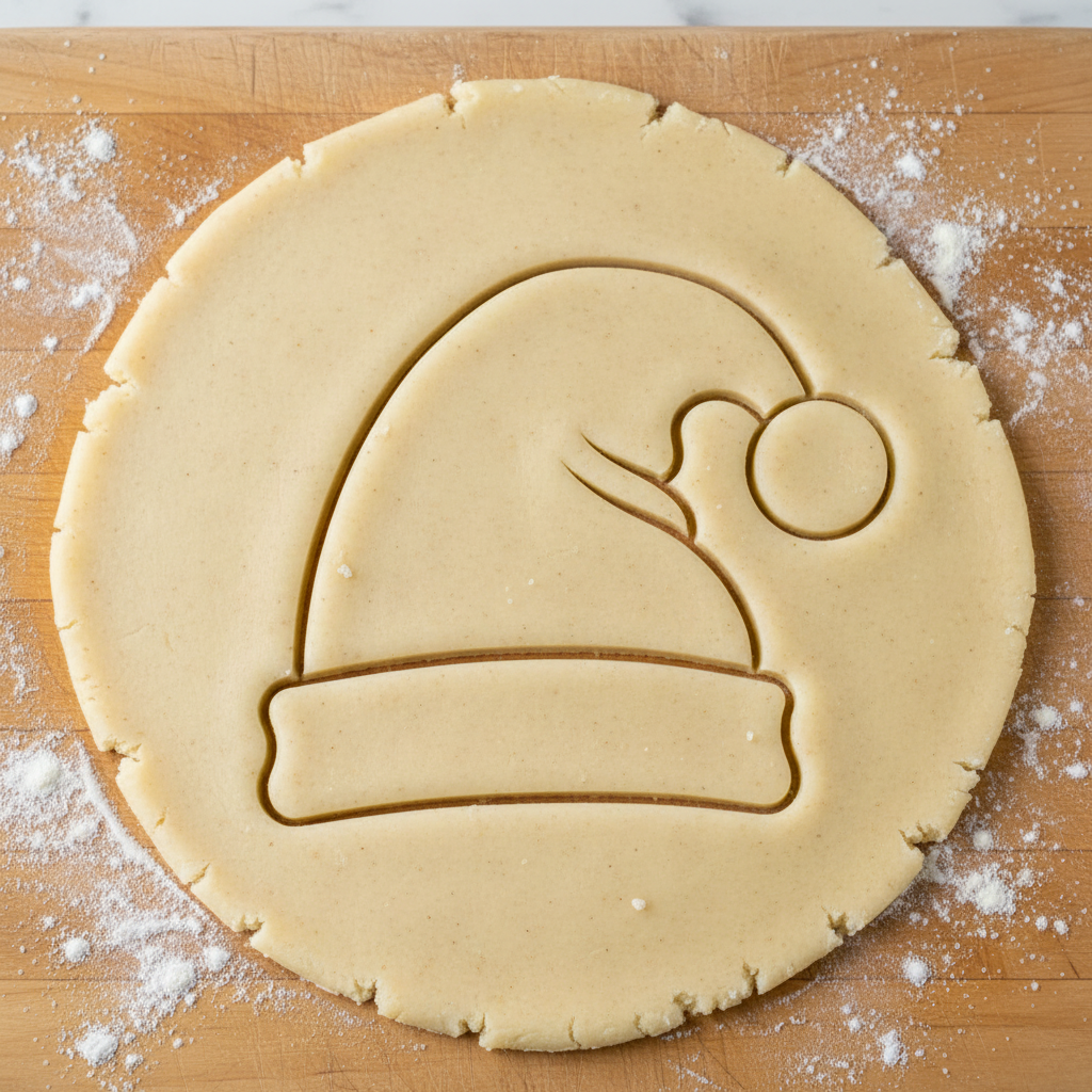 Ausstechform-Set – Elfenmütze (STL, 2‑teilig) – Rohling