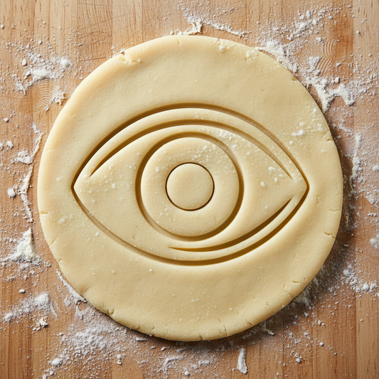 Ausstechform-Set – Auge (STL, 2‑teilig) – Rohling