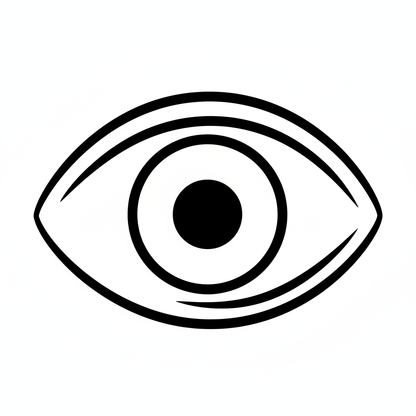 Ausstechform-Set – Auge (STL, 2‑teilig) – Produktbild