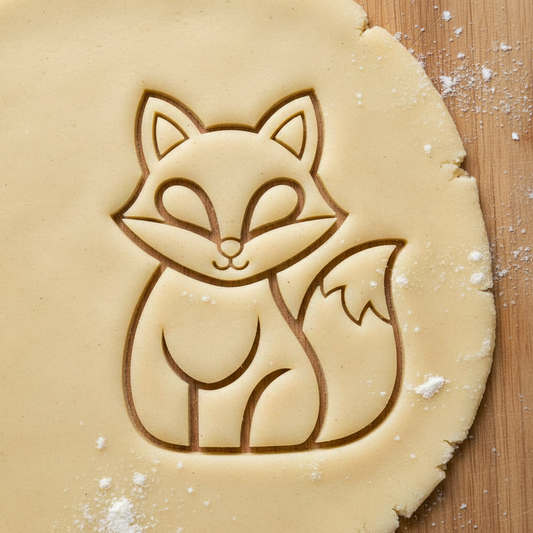Ausstechform-Set – Fuchs (STL, 2‑teilig) – Rohling