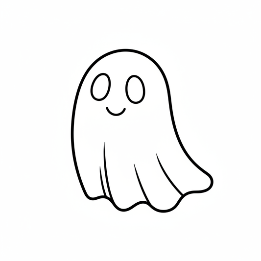 Ausstechform Geist – STL Cookie Cutter Set (2‑teilig)